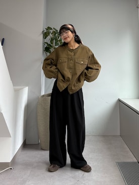 「アイテム（パンツ）」を使った、kkyn78さん（レディース・159cm・20代）の秋コーディネート