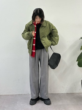 「アイテム（ハンドバッグ）」を使った、kkyn78さん（レディース・160cm・20代）の秋コーディネート