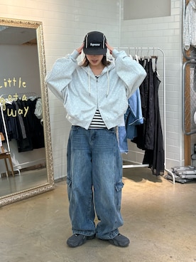 「CIAOPANIC TYPY（チャオパニックティピー）のアイテム（パンツ）」を使った、たけさきさん（レディース・160cm）の春コーディネート