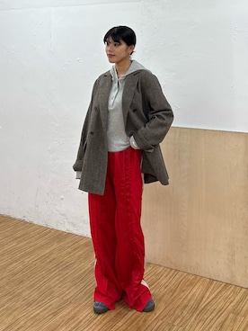 「アイテム（スウェットパンツ）」を使った、kkyn78さん（レディース・159cm・20代）の夏コーディネート