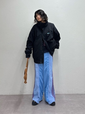 「アイテム（スウェットパンツ）」を使った、たけさきさん（レディース・160cm・20代）の秋コーディネート