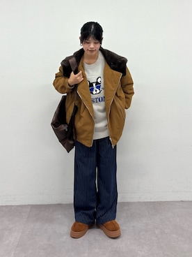 たけさきさん（レディース・160cm）の冬コーディネート