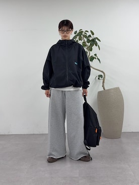 「Franklin Climbing（フランクリンクライミング）のアイテム」を使った、たけさきさん（レディース・160cm）の春コーディネート