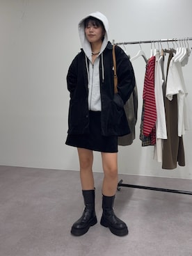 「アイテム（その他アウター）」を使った、kkyn78さん（レディース・160cm・20代）の秋コーディネート