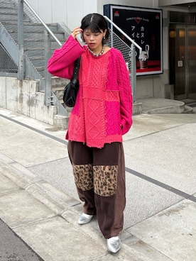 たけさきさん（レディース・160cm）の秋コーディネート