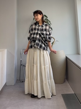 たけさきさん（レディース・160cm）の春コーディネート