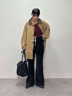 「アイテム（その他アウター）」を使った、kkyn78さん（レディース・160cm・20代）の秋コーディネート
