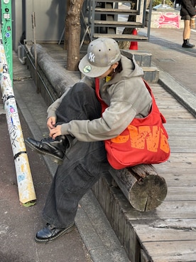 「冬ファッション」｜たけさきさん（レディース・160cm）の冬コーディネート