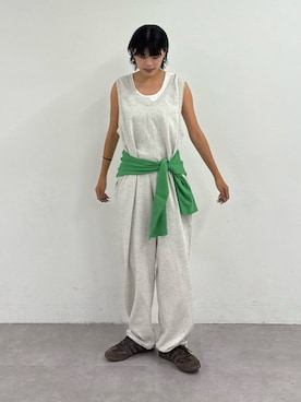 「アイテム（オールインワン・サロペット）」を使った、kkyn78さん（レディース・159cm・20代）の夏コーディネート