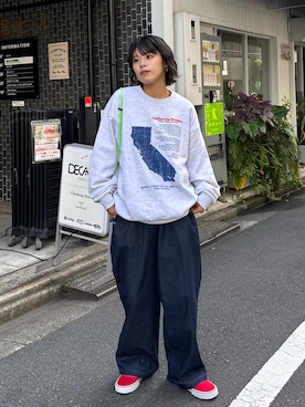 たけさきさん（レディース・160cm）の秋コーディネート