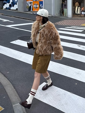 たけさきさん（レディース・160cm）の秋コーディネート