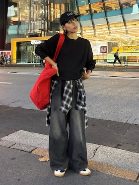 「ワントーンスタイル」｜kkyn78さん（レディース・159cm）の秋コーディネート