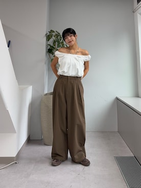 たけさきさん（レディース・159cm）の秋コーディネート