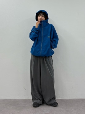 「アイテム（マウンテンパーカー）」を使った、kkyn78さん（レディース・159cm）の秋コーディネート