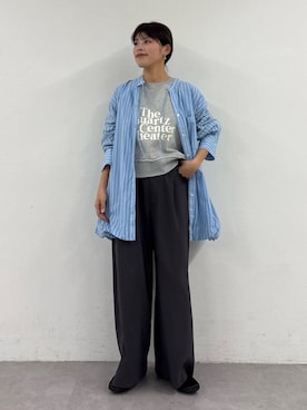 たけさきさん（レディース・160cm）の冬コーディネート