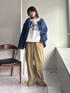 たけさきさん（レディース・160cm）の春コーディネート