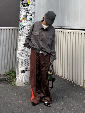 「アイテム（ブルゾン）」を使った、kkyn78さん（レディース・159cm）の秋コーディネート