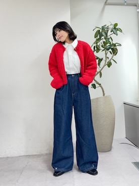 たけさきさん（レディース・160cm）の冬コーディネート