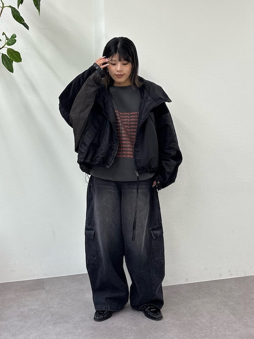 セール】【etsinta】リバーシブル中綿ショートモンスタージャケット