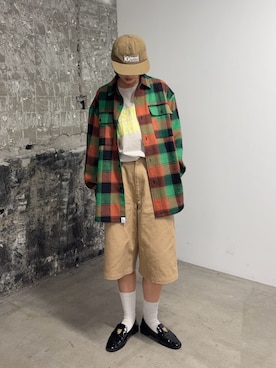 「アイテム（帽子）」を使った、kkyn78さん（レディース・159cm・20代）の夏コーディネート
