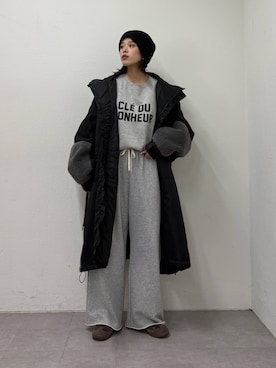 「CIAOPANIC TYPY（チャオパニックティピー）のアイテム」を使った、たけさきさん（レディース・160cm）の冬コーディネート