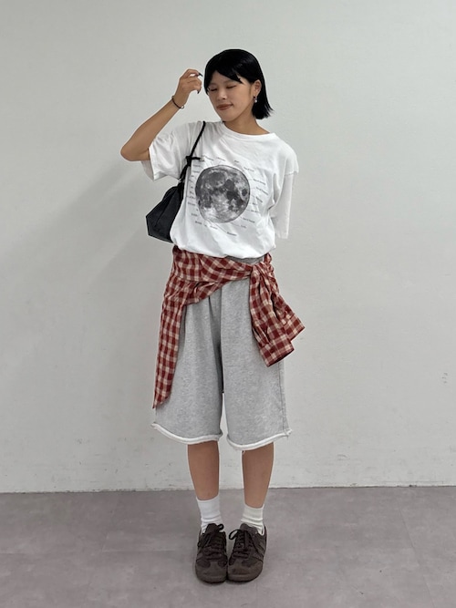 【WEB限定】ムーンクレーターロゴプリントTee