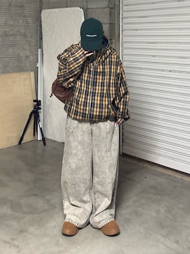 「CIAOPANIC TYPY（チャオパニックティピー）のアイテム（ブルゾン）」を使った、たけさきさん（レディース・160cm）の冬コーディネート