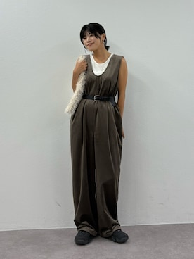 「アイテム（タンクトップ）」を使った、kkyn78さん（レディース・159cm・20代）の秋コーディネート