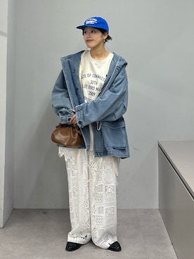 たけさきさん（レディース・160cm）の冬コーディネート