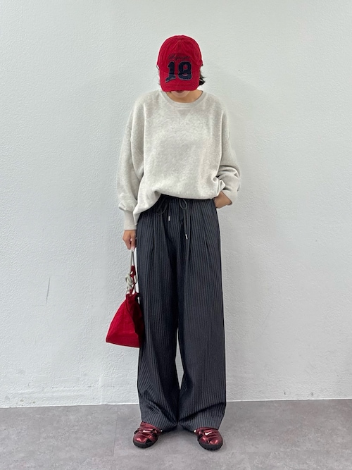 ≪お気に入り19万人突破≫【綿100％で洗える】16色展開スウェットライクボリュームスリーブニット