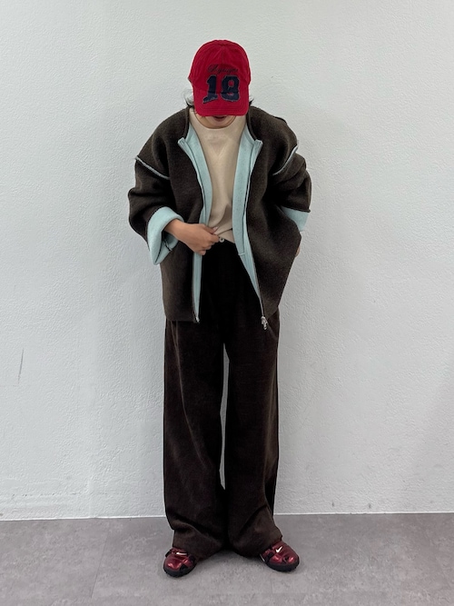 ≪お気に入り19万人突破≫【綿100％で洗える】16色展開スウェットライクボリュームスリーブニット