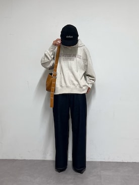 「WILD THINGS（ワイルドシングス）のアイテム（帽子）」を使った、kkyn78さん（レディース・159cm）の秋コーディネート