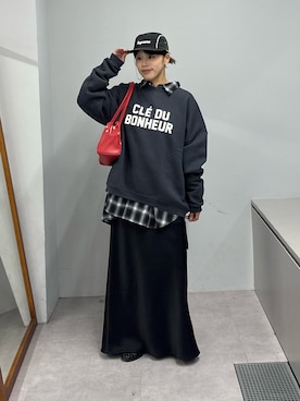 たけさきさん（レディース・160cm）の冬コーディネート