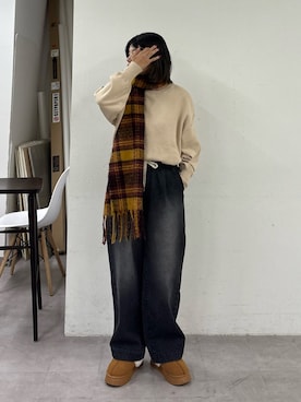 たけさきさん（レディース・160cm）の秋コーディネート