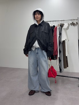 「アイテム（ブルゾン）」を使った、kkyn78さん（レディース・160cm・20代）の秋コーディネート