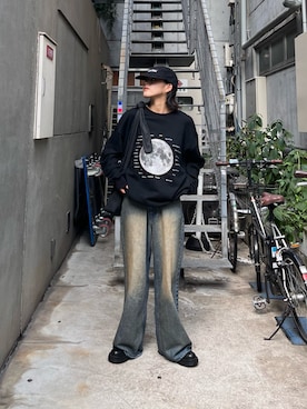 「WILD THINGS（ワイルドシングス）のアイテム（帽子）」を使った、kkyn78さん（レディース・159cm）の秋コーディネート