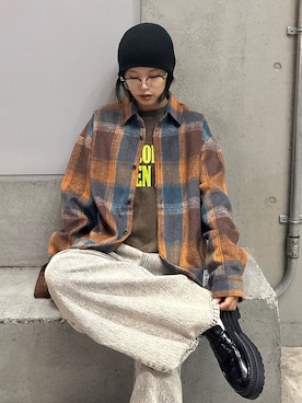 「アイテム（スウェット）」を使った、kkyn78さん（レディース・160cm・20代）の秋コーディネート