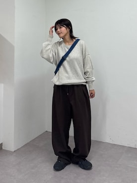 たけさきさん（レディース・160cm）の冬コーディネート