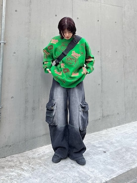 たけさきさん（レディース・160cm）の冬コーディネート