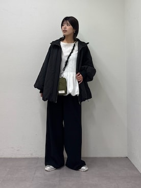 たけさきさん（レディース・160cm）の冬コーディネート