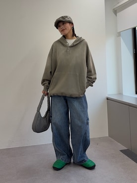 たけさきさん（レディース・160cm）の冬コーディネート