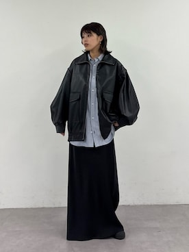 「冬ファッション」｜たけさきさん（レディース・160cm）の冬コーディネート