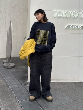 「着回しコーデ」｜たけさきさん（レディース・160cm）の冬コーディネート