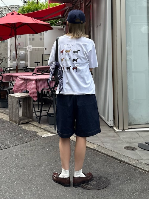 【GEVACO】チェーン刺繍ロゴキャップ