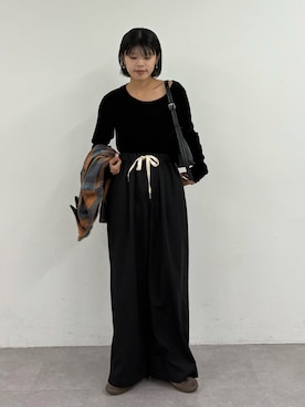 「アイテム（シャツ/ブラウス）」を使った、kkyn78さん（レディース・160cm・20代）の秋コーディネート