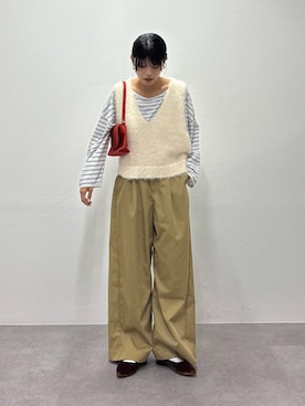 「アイテム（ハンドバッグ）」を使った、kkyn78さん（レディース・160cm・20代）の秋コーディネート