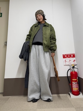 「アイテム（マフラー）」を使った、たけさきさん（レディース・160cm・20代）の秋コーディネート