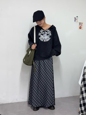 「アイテム（トートバッグ）」を使った、kkyn78さん（レディース・160cm・20代）の秋コーディネート