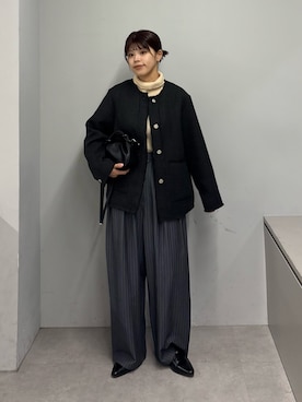 たけさきさん（レディース・160cm）の冬コーディネート