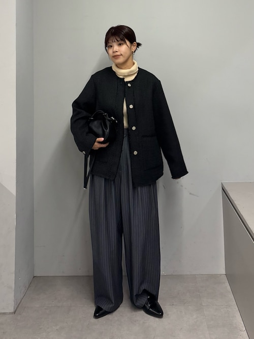 セール】≪オケージョン対応≫【willow】ツイードジャケット